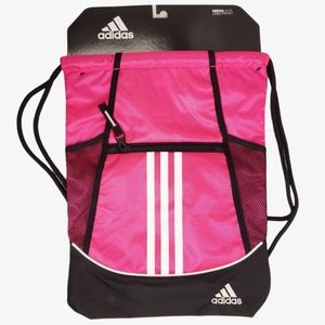 NEW Adidas Alliance II Sackpack Pink